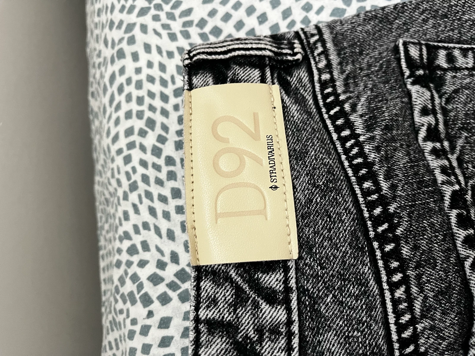 Stradivarius D92 Wide leg farmerke