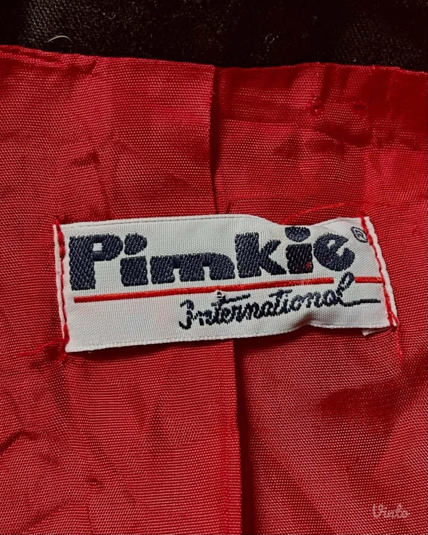 Svetlo-crveni vintage sako, kraj 80‑ih – početak 90‑ih