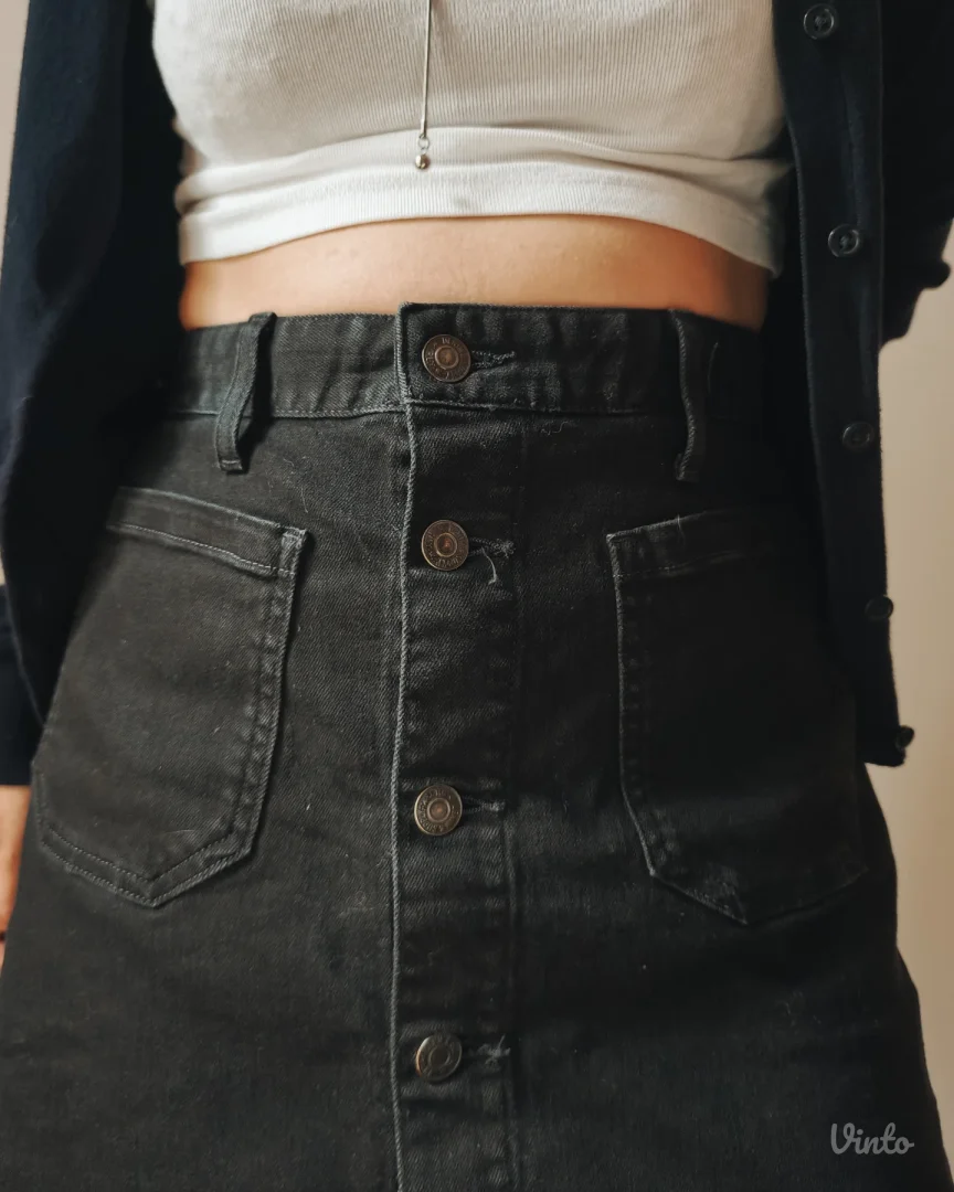 Teksas mini suknja Ralph Lauren