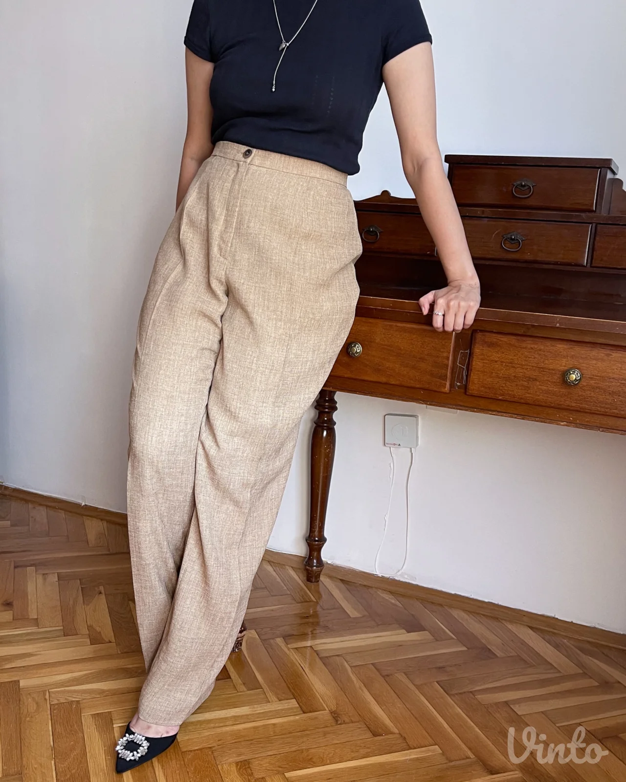 Klasične vintage pantalone premium 90 00 nemačka poslovni