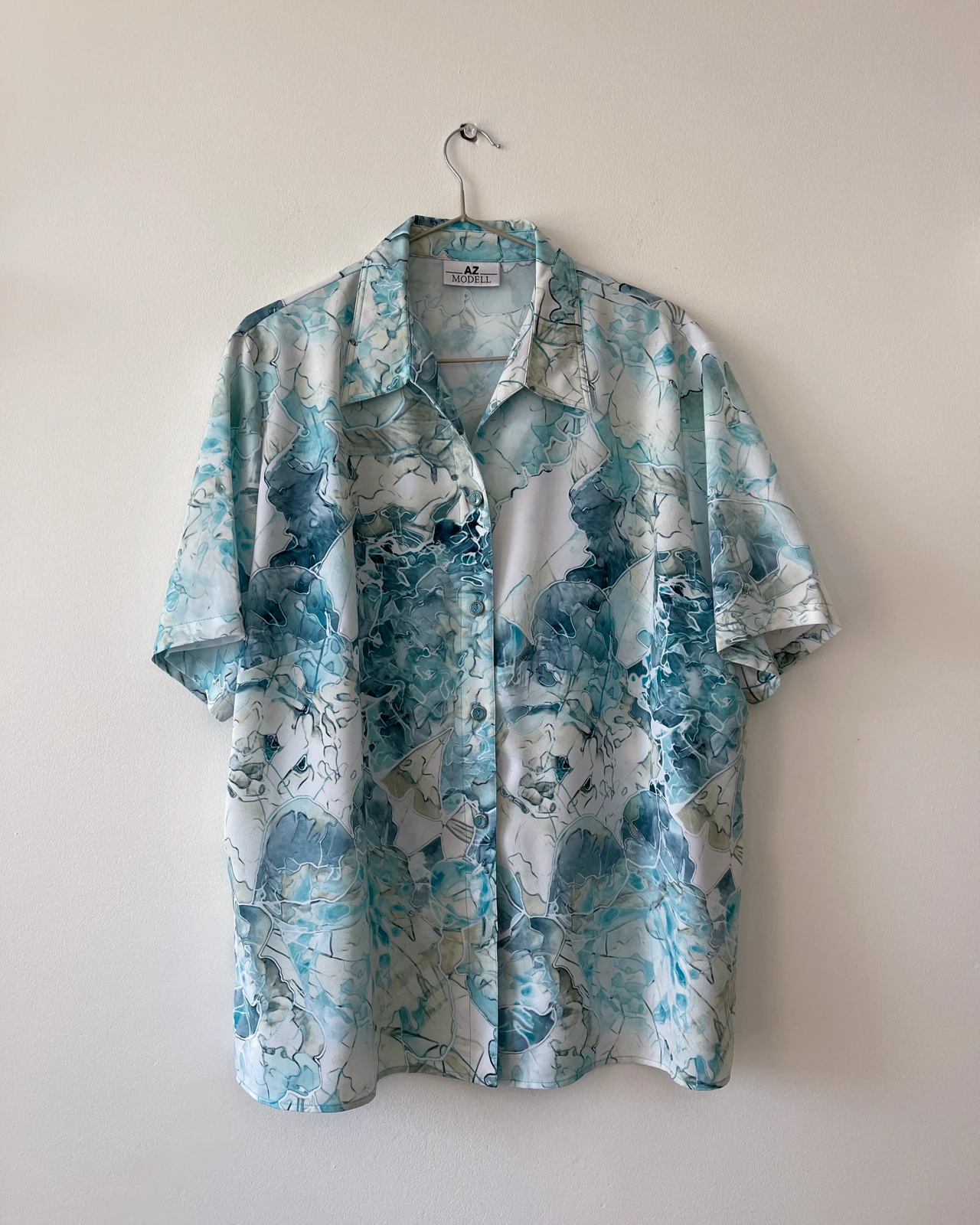 Vintage bluza kratki rukav
