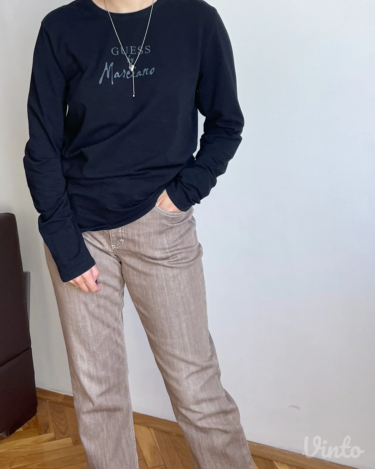 Vintage Y2K longsleeve iz premijum linije Guess by Marciano