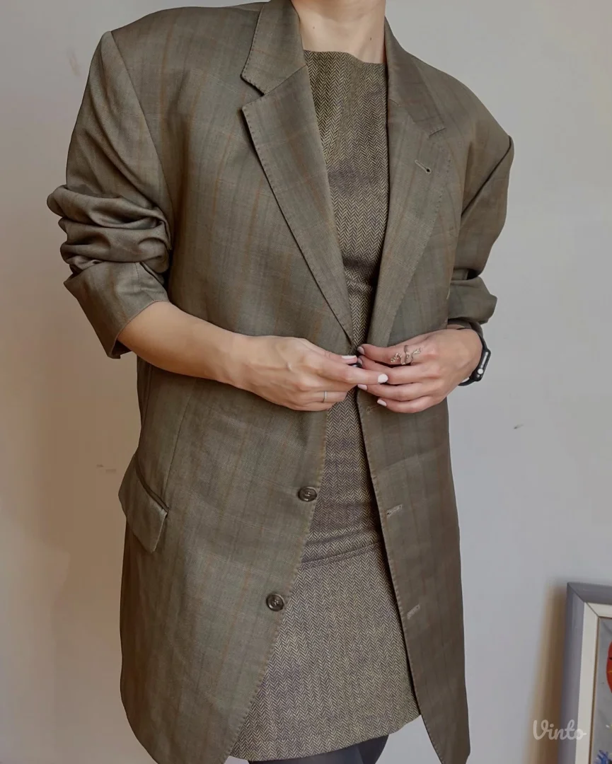 Vintage Burberry sako, kraj 1990-ih — početak 2000-ih