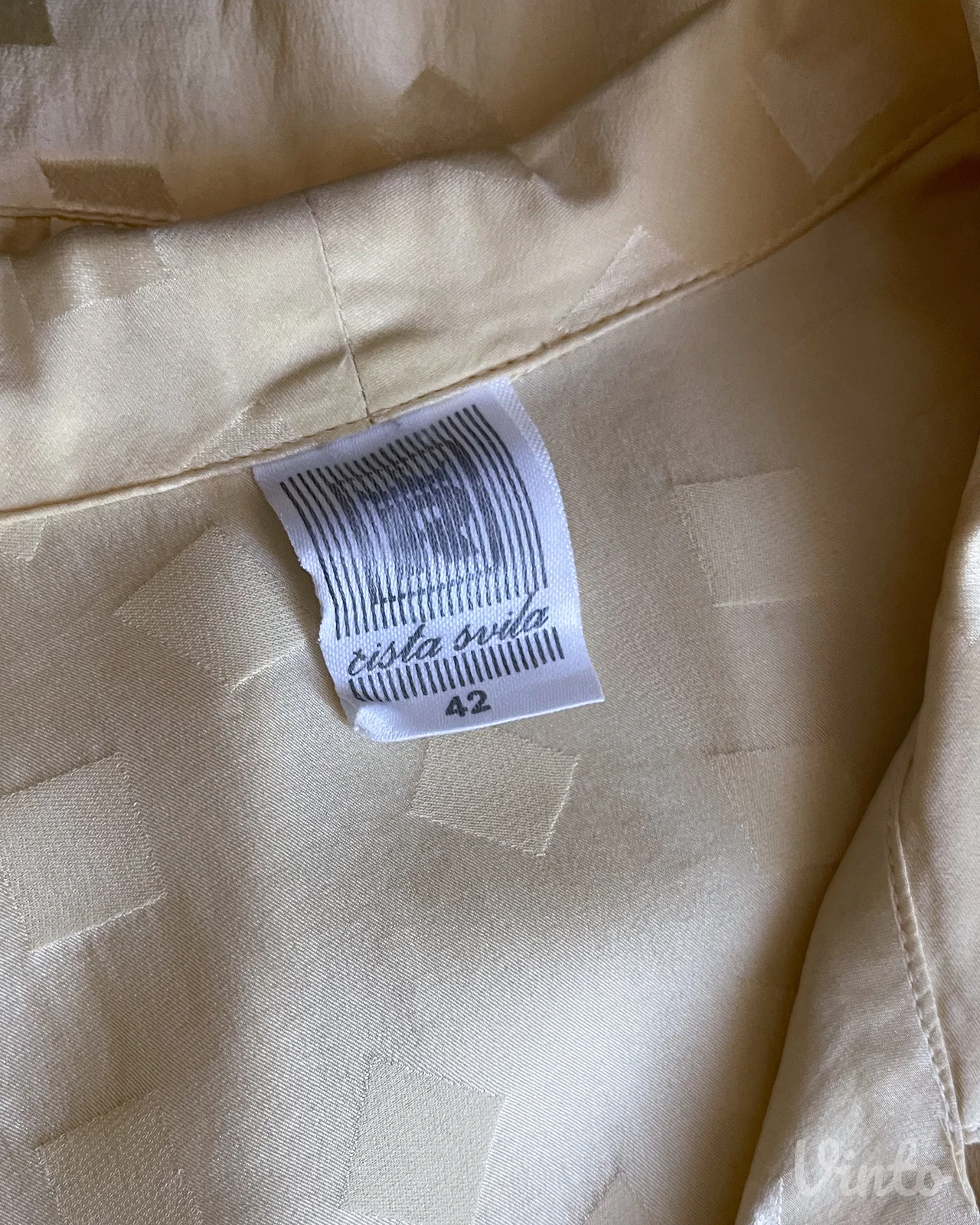Vintage odelo bluza i suknja Jugoslavija 80-ih retro stil svila