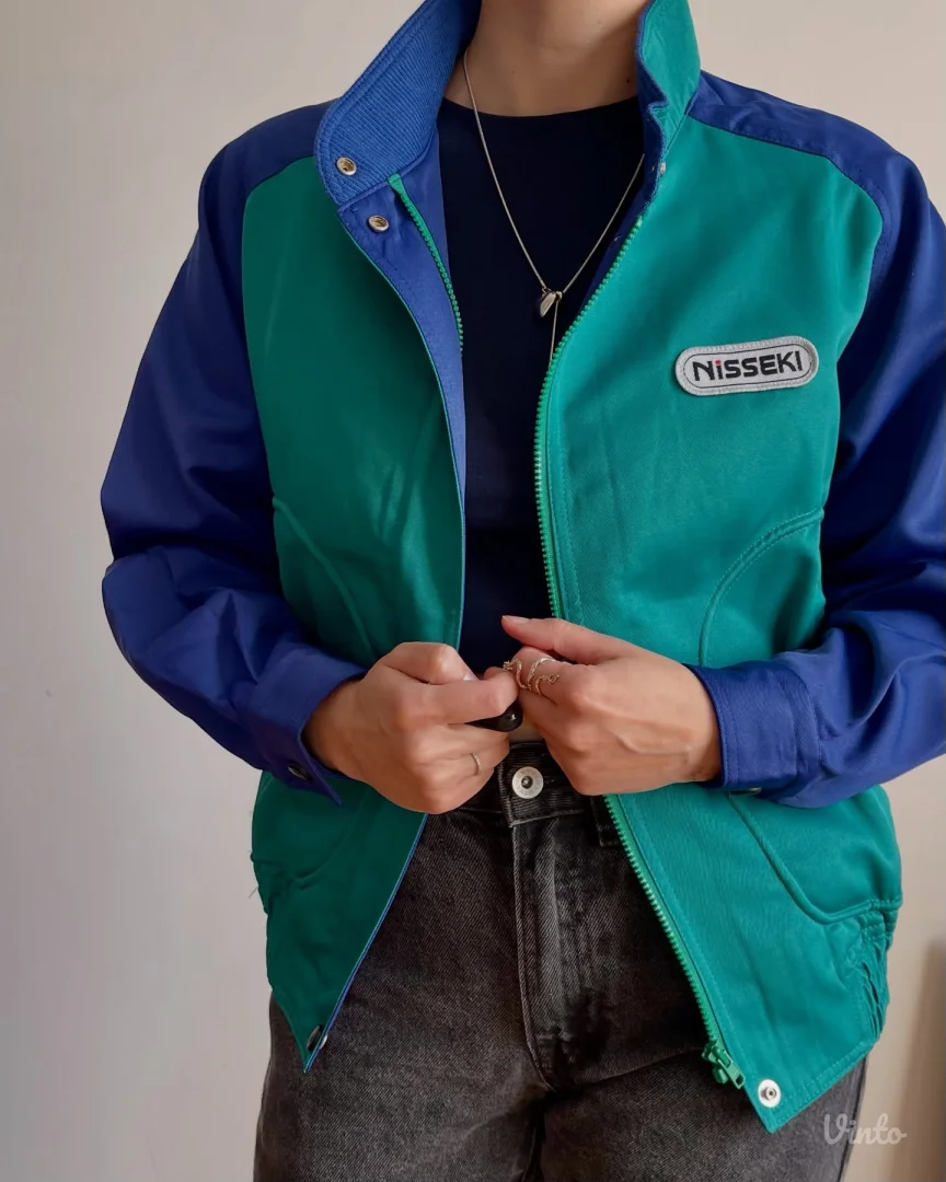 Vintage japanska jakna Nisseki iz 80–90‑ih