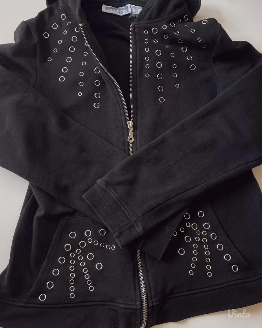 Y2K zip hoodie iz kolekcije Rainbow