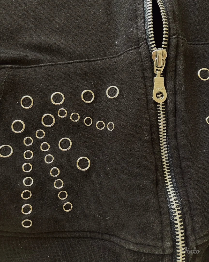 Y2K zip hoodie iz kolekcije Rainbow