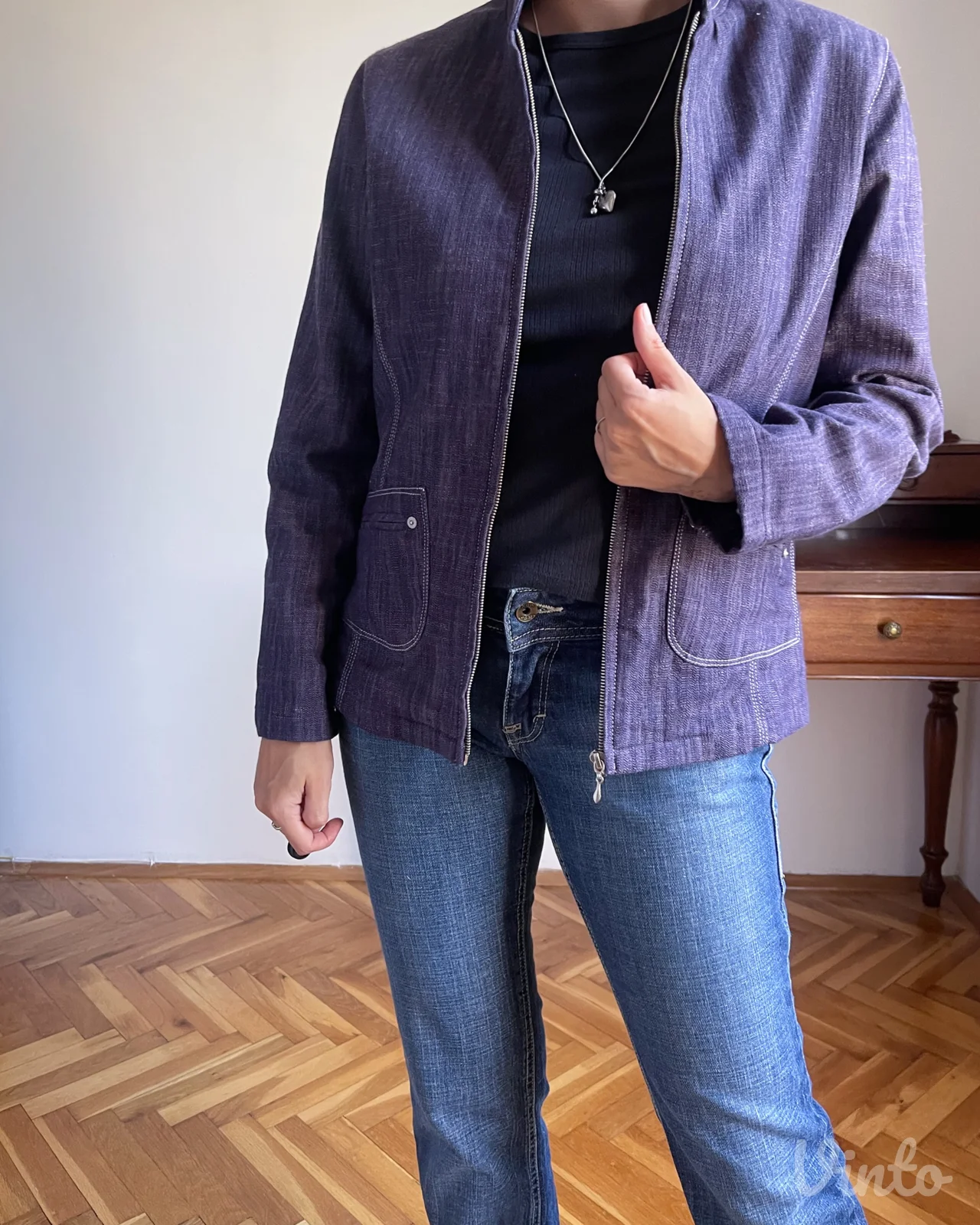 Vintage denim jakna 00s y2k