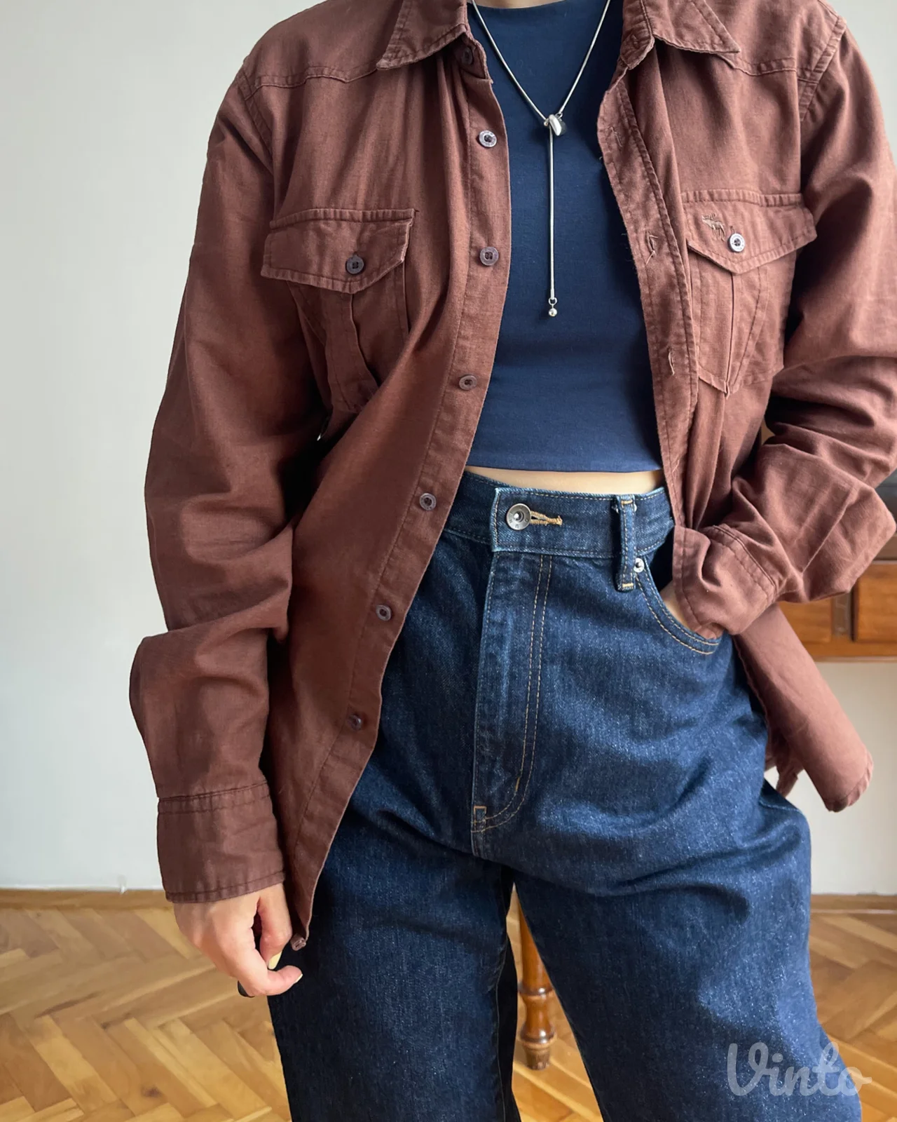Vintage košulja Abercrombie & Fitch iz 00-ih
