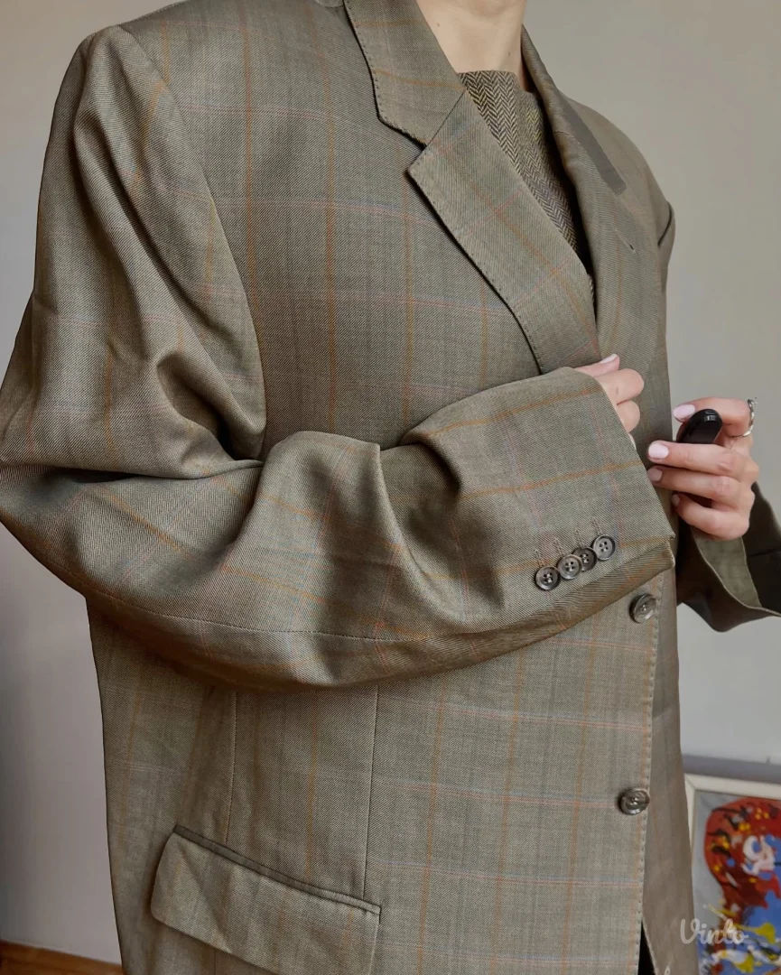 Vintage Burberry sako, kraj 1990-ih — početak 2000-ih