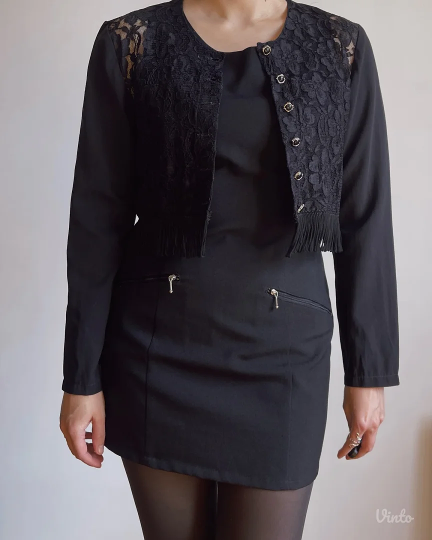 Skraćena čipkana bluza Pimkie iz 90–00-ih