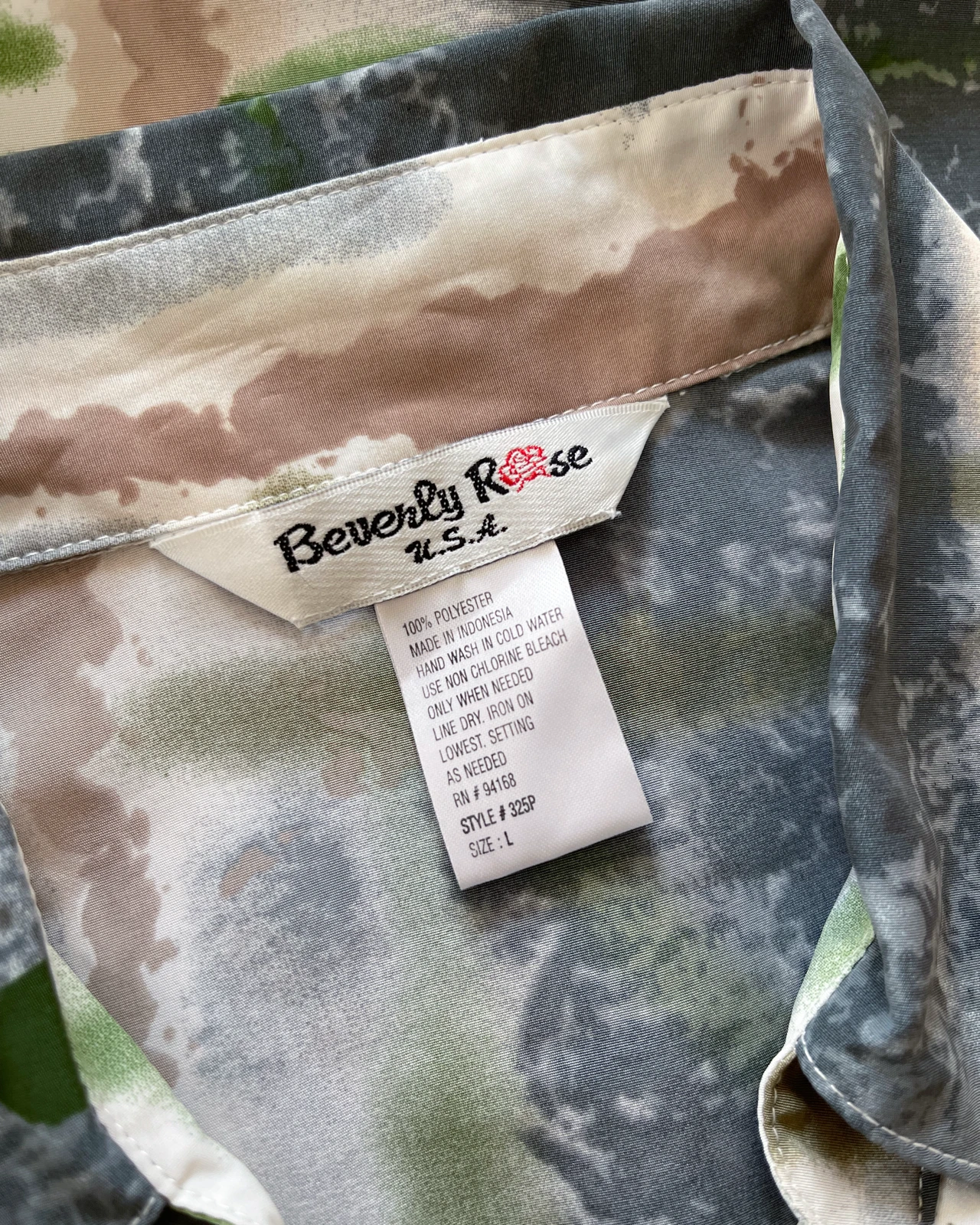 Letnja bluza dugi rukav američki vintage 90s