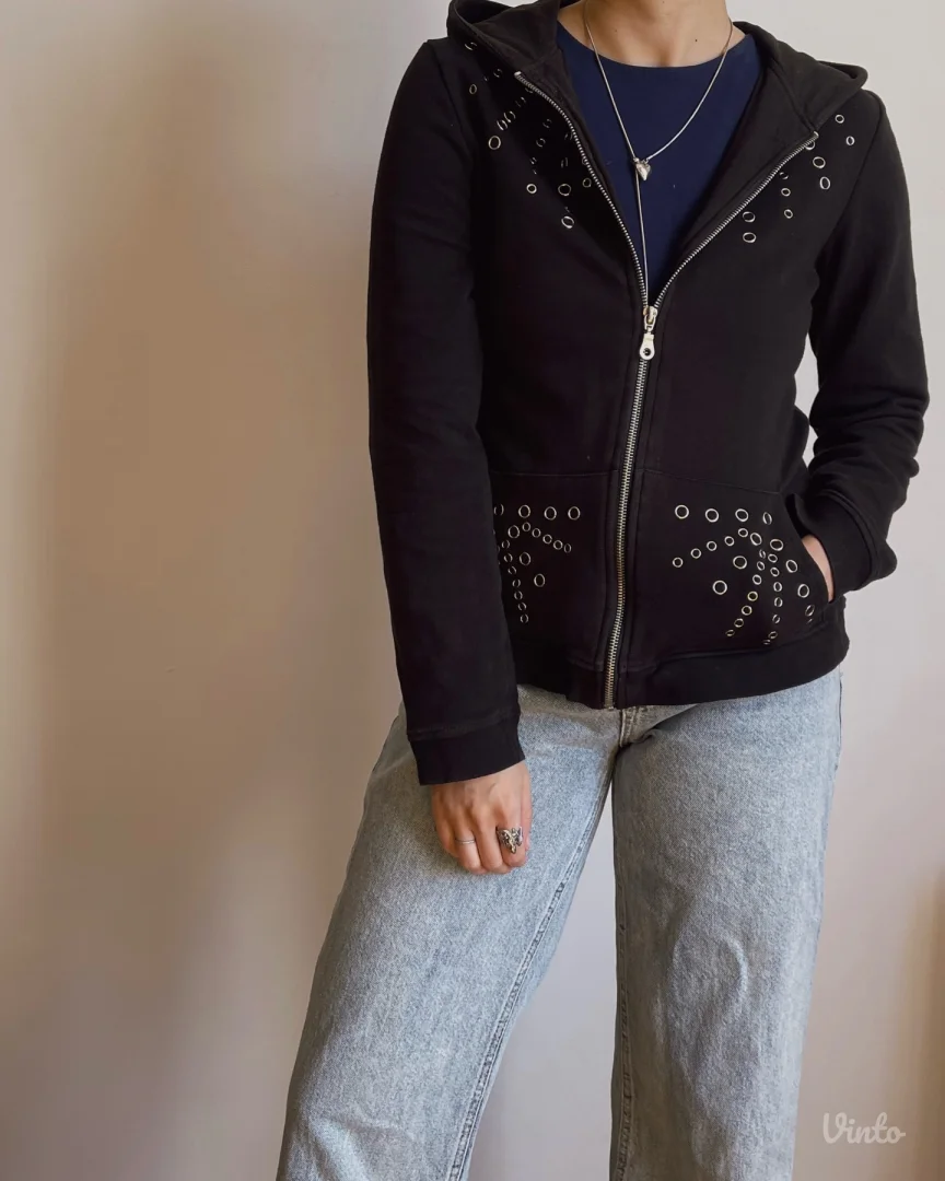 Y2K zip hoodie iz kolekcije Rainbow