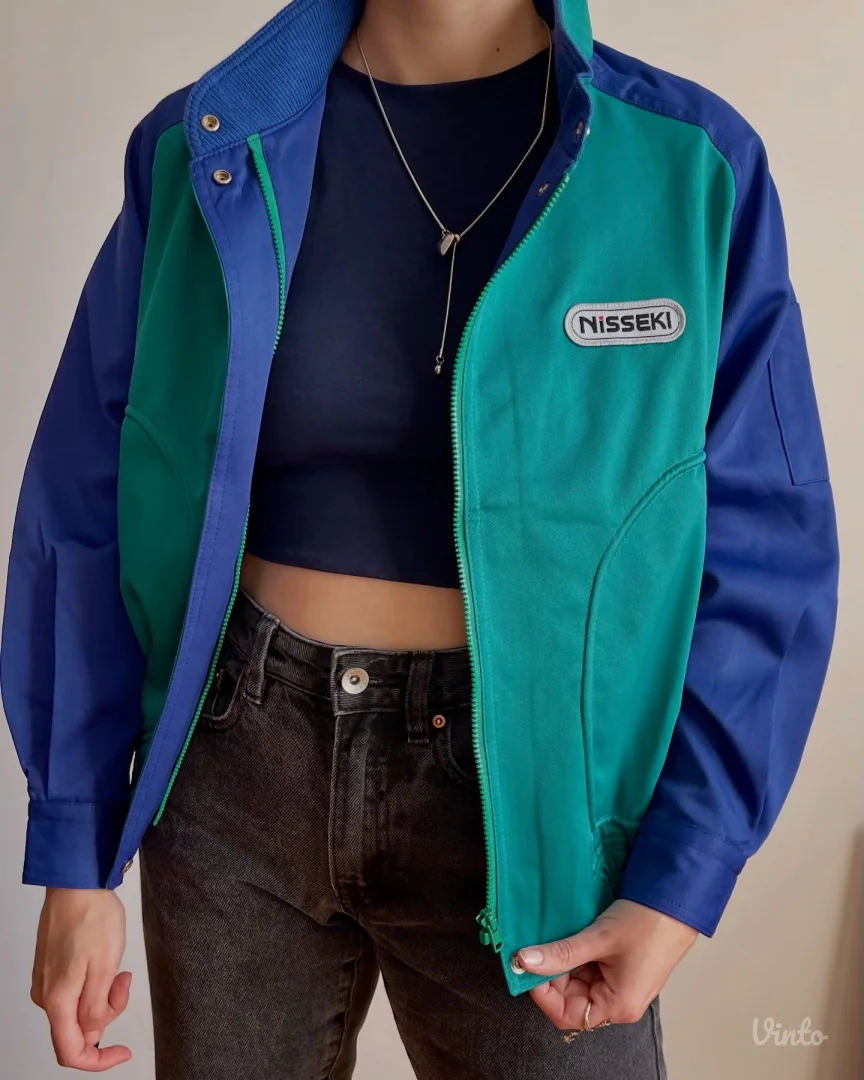 Vintage japanska jakna Nisseki iz 80–90‑ih