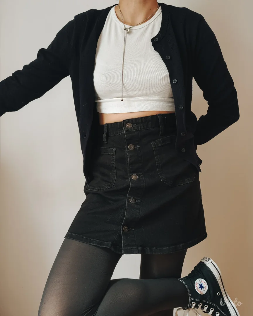 Teksas mini suknja Ralph Lauren