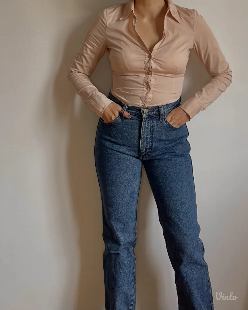 Strukirana bluza-bodi Vero Moda