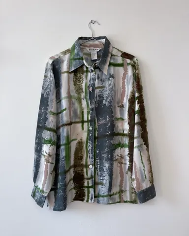 Letnja bluza dugi rukav američki vintage 90s