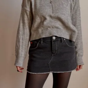 Teksas mini-suknja Lee Cooper u Y2K stilu, 2010-ih