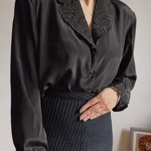 Vintage bluza iz 80-ih od 100% prirodne svile