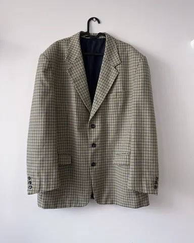 Vintage karirani sako 80s