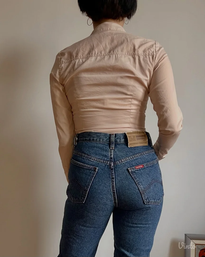 Strukirana bluza-bodi Vero Moda