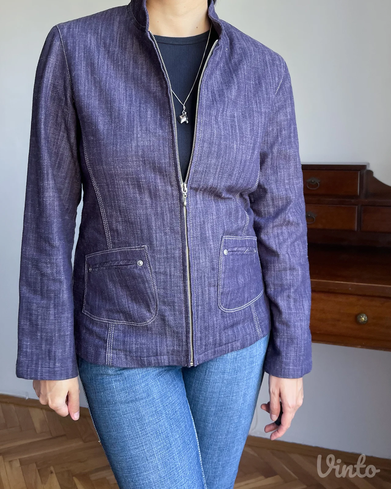 Vintage denim jakna 00s y2k