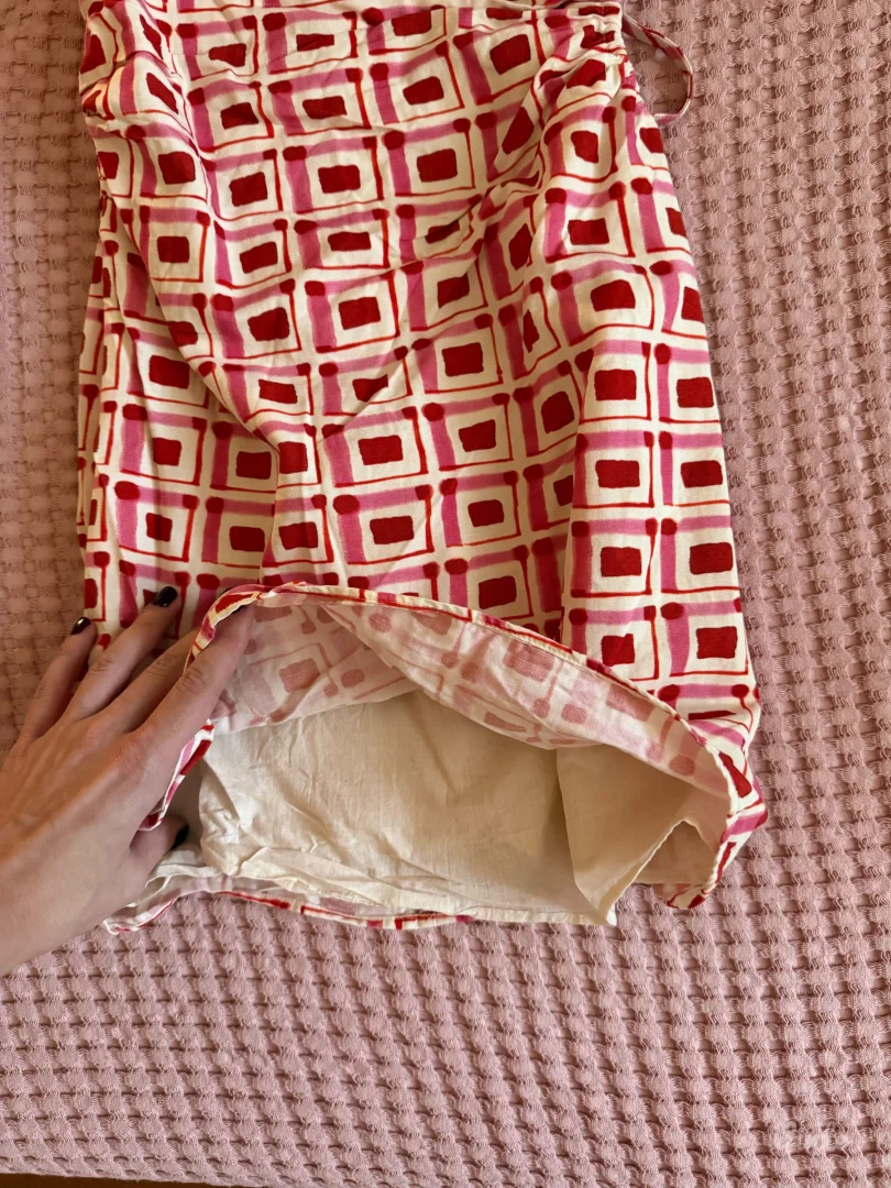 Zara lanena sarena haljina (XS)