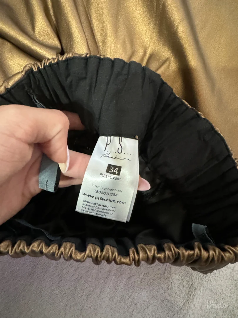 P.S. bronzana suknja 🤎