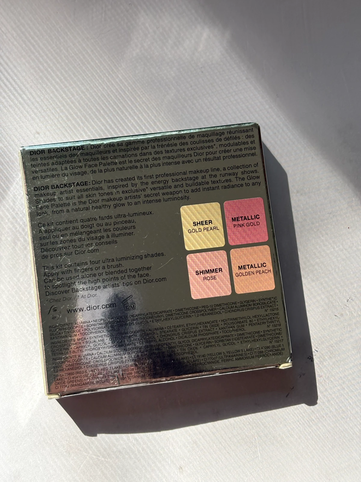 Dior paleta