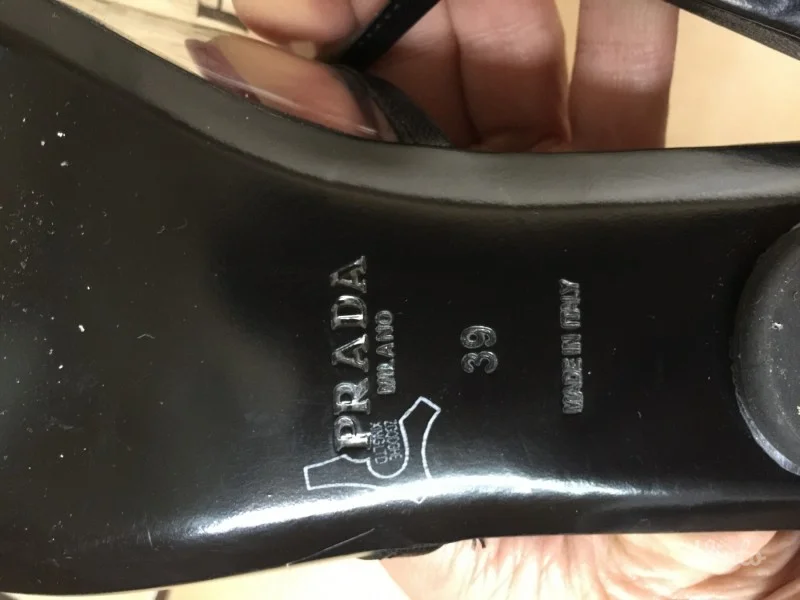 PRADA papuče 39 ORIGINAL , NOVE
