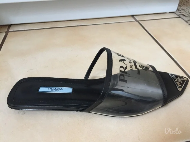 PRADA papuče 39 ORIGINAL , NOVE