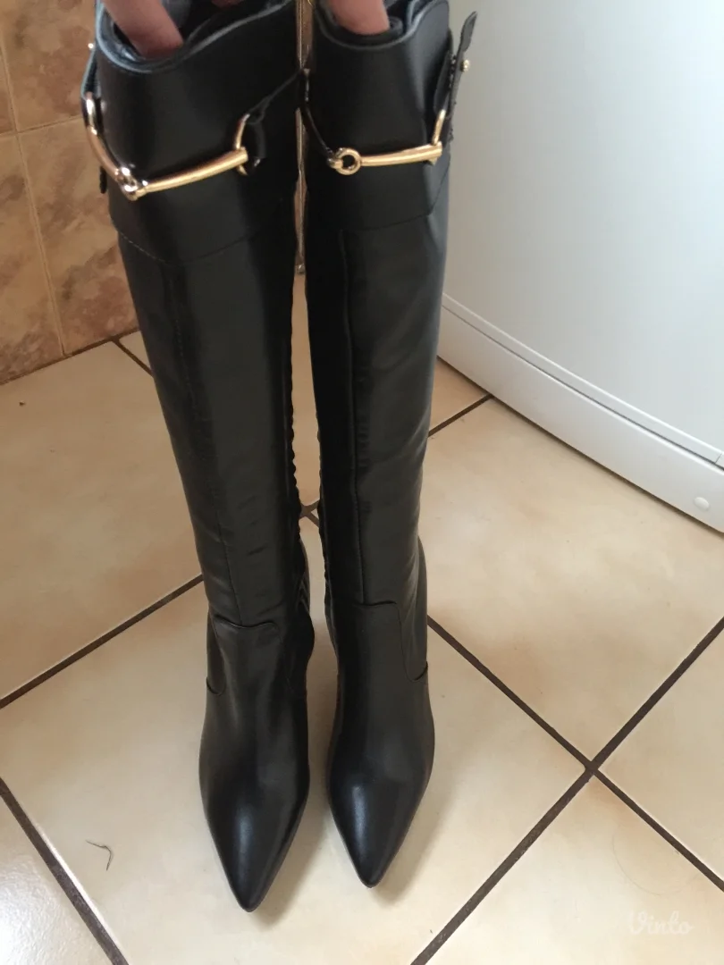 GUCCI čizme 39 PRIRODNA KOŽA , NOVE