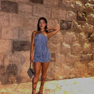 Teksas mini haljinica