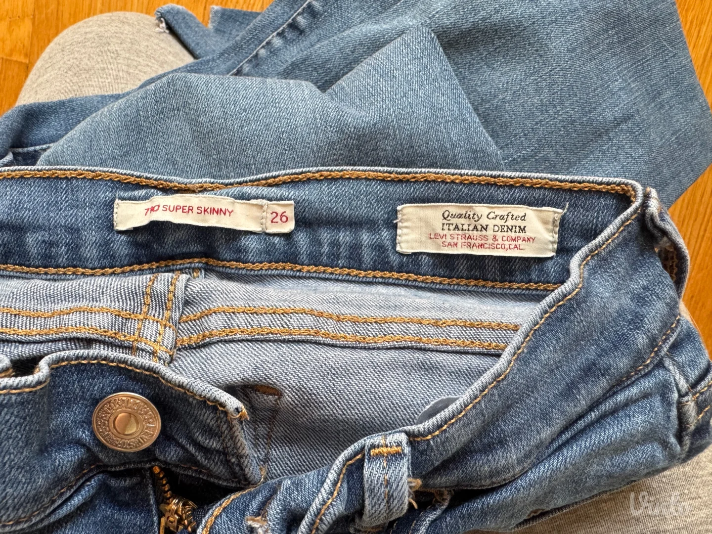 Levis - skinny jeans farmerke