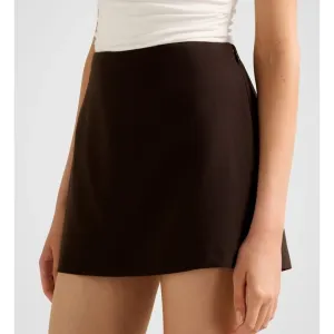 Mini suknja braon boje - Prestiž (M), nova