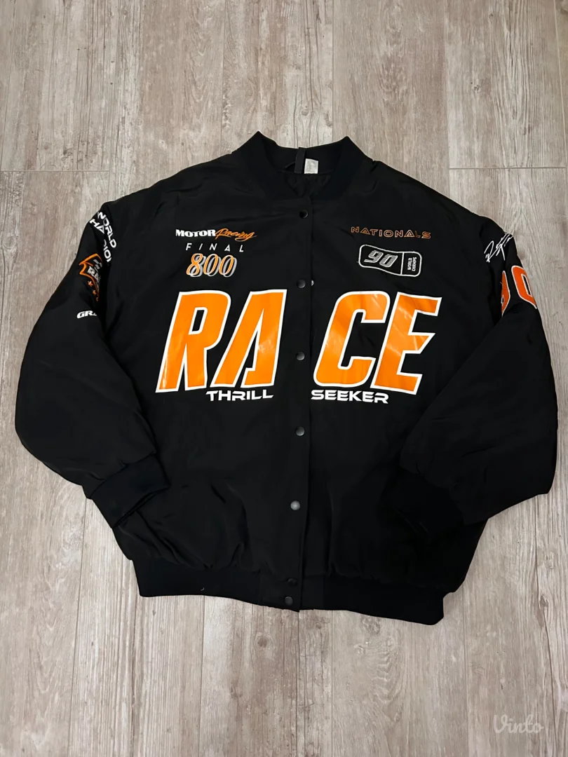 H&M crna bomber jakna