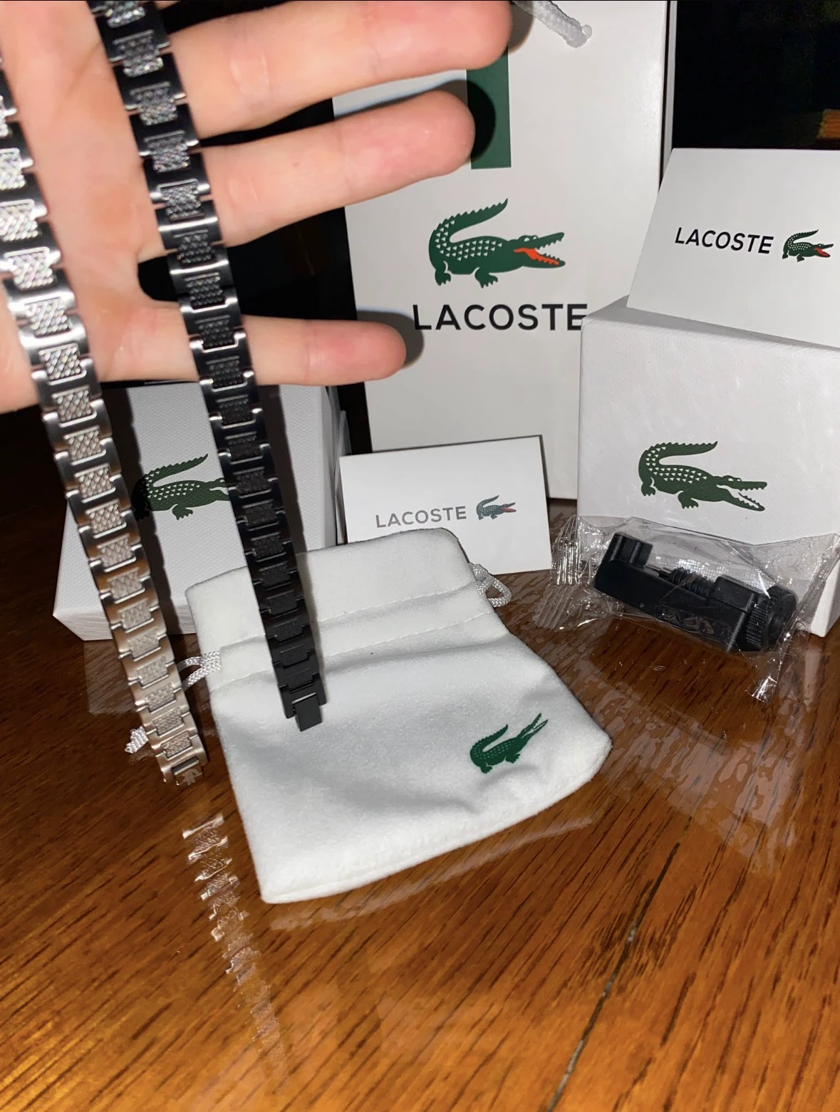 Lacoste Muske Narukvice Novo Odmah Dostupno !!