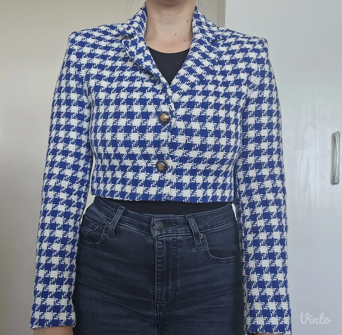Zara kratki blejzer XS