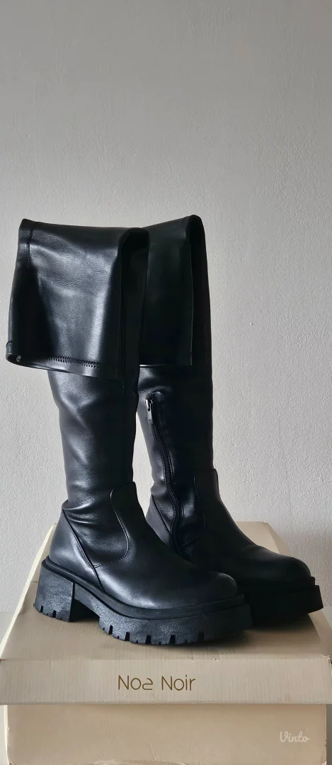 Noa Noir kožne čizme, 36 broj