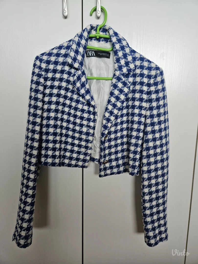 Zara kratki blejzer XS