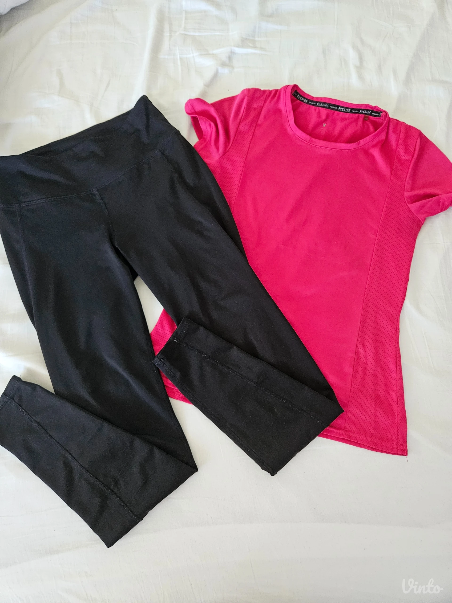 Sportski komplet za trening - Energetics majica + H&M helanke