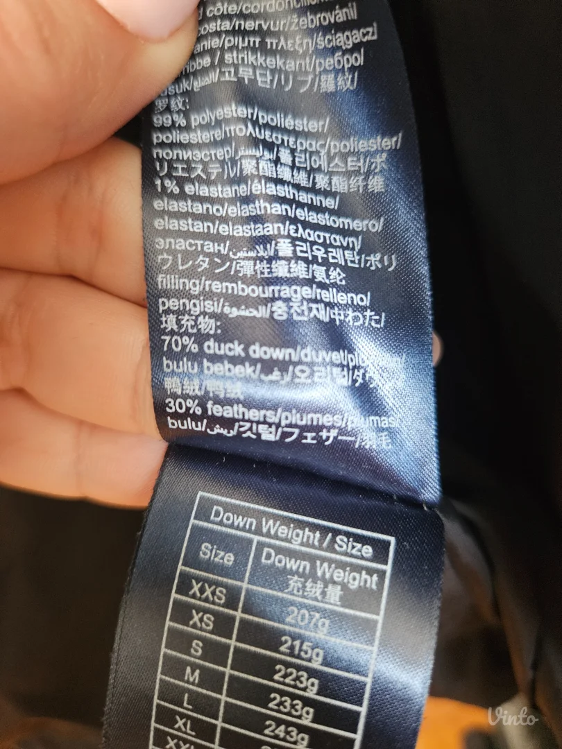 Perjana Tommy Hilfiger jakna XS