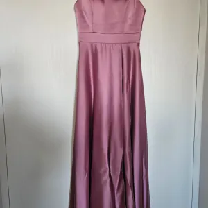 JELENA SHOP svečana prljavo roze SATEN haljina