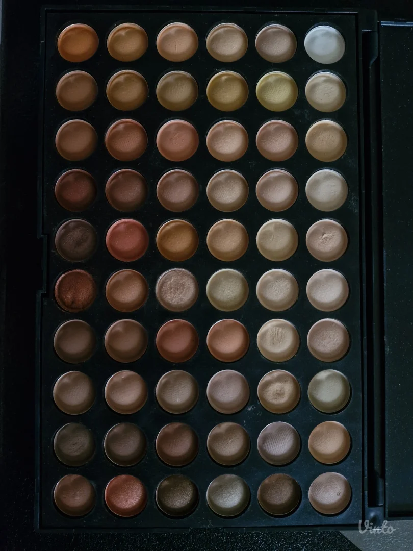 MAC paleta senki u dva nivoa: 2x60 nijansi