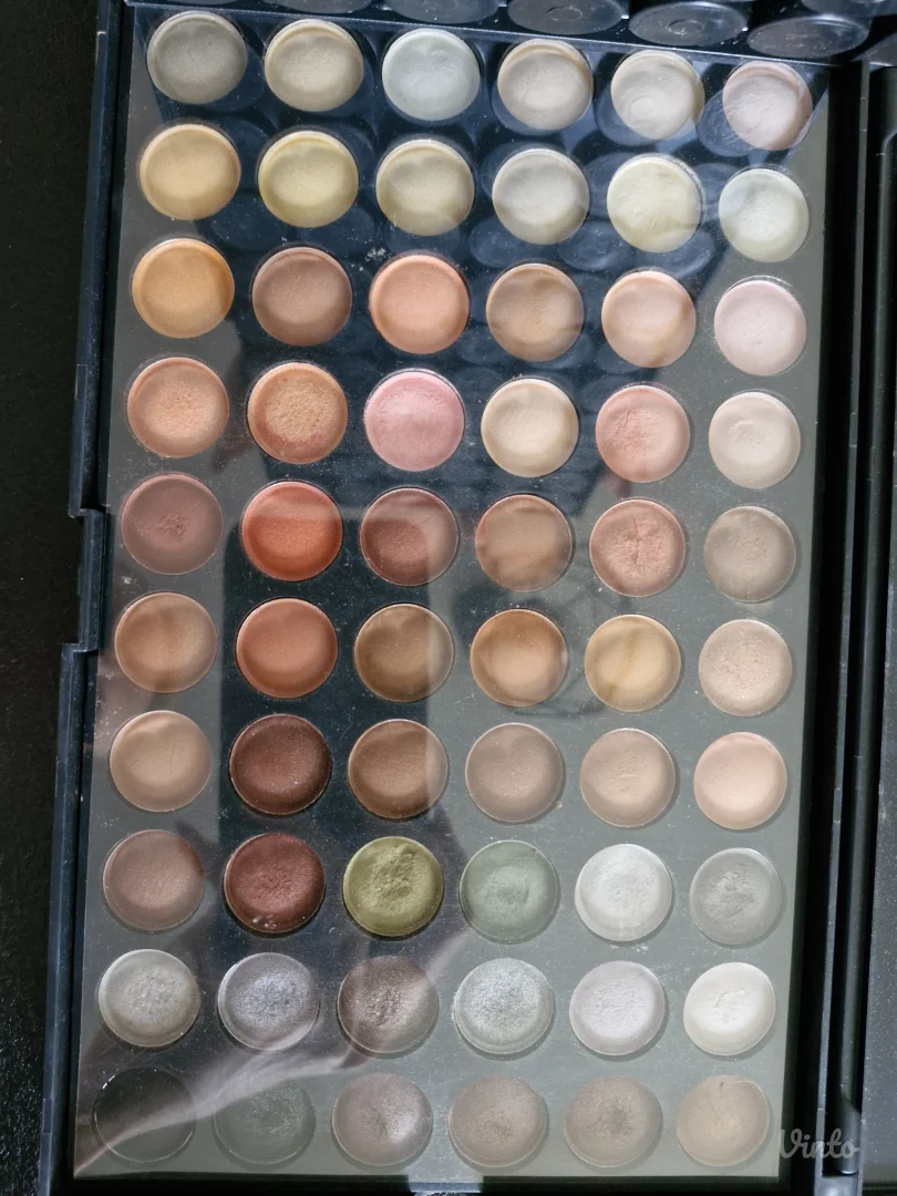 MAC paleta senki u dva nivoa: 2x60 nijansi