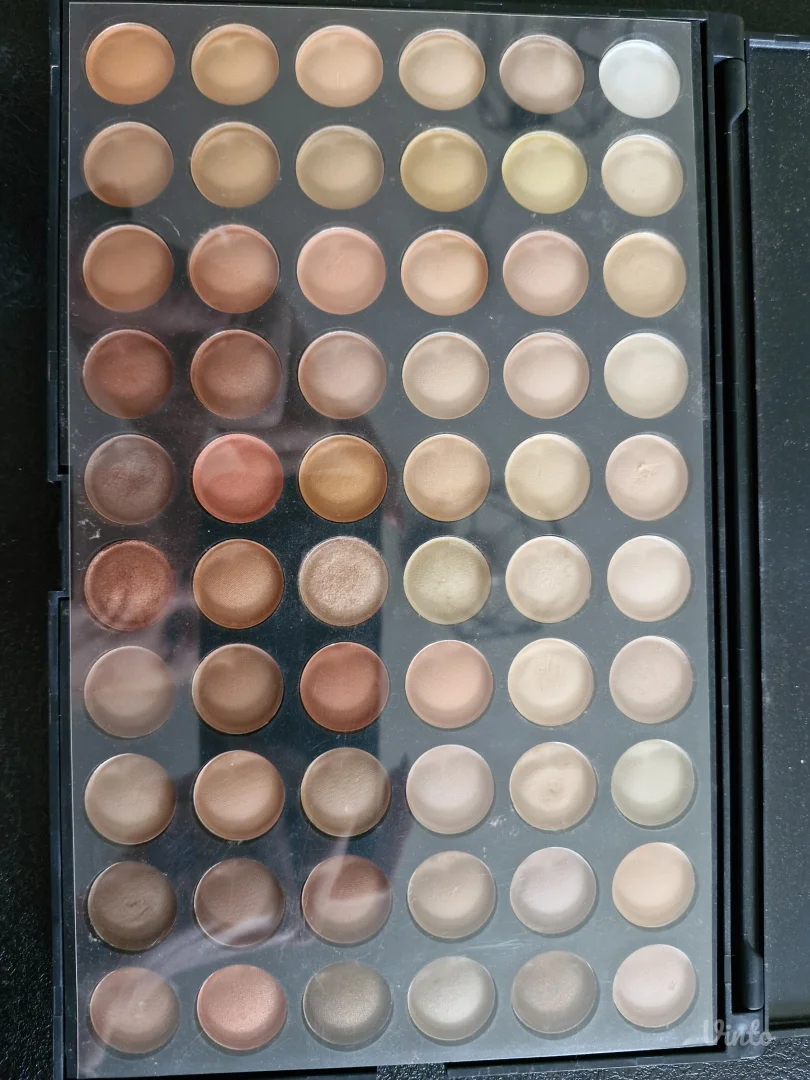 MAC paleta senki u dva nivoa: 2x60 nijansi