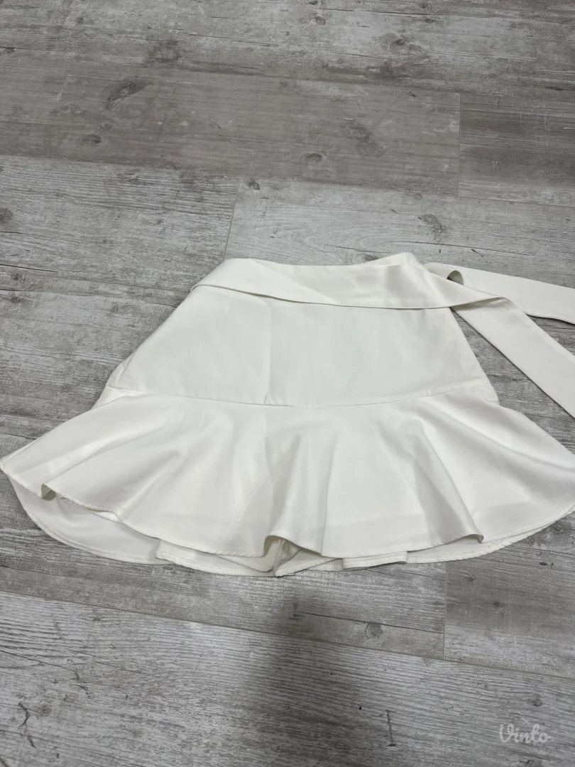 ZARA bela suknjica/sorc