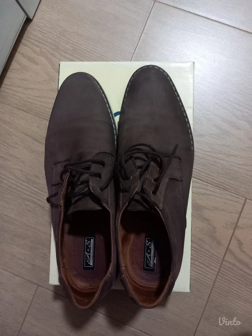 Kožne muške cipele 44 broj