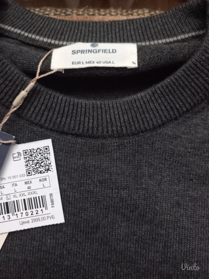 Springfild dzemper L - nov