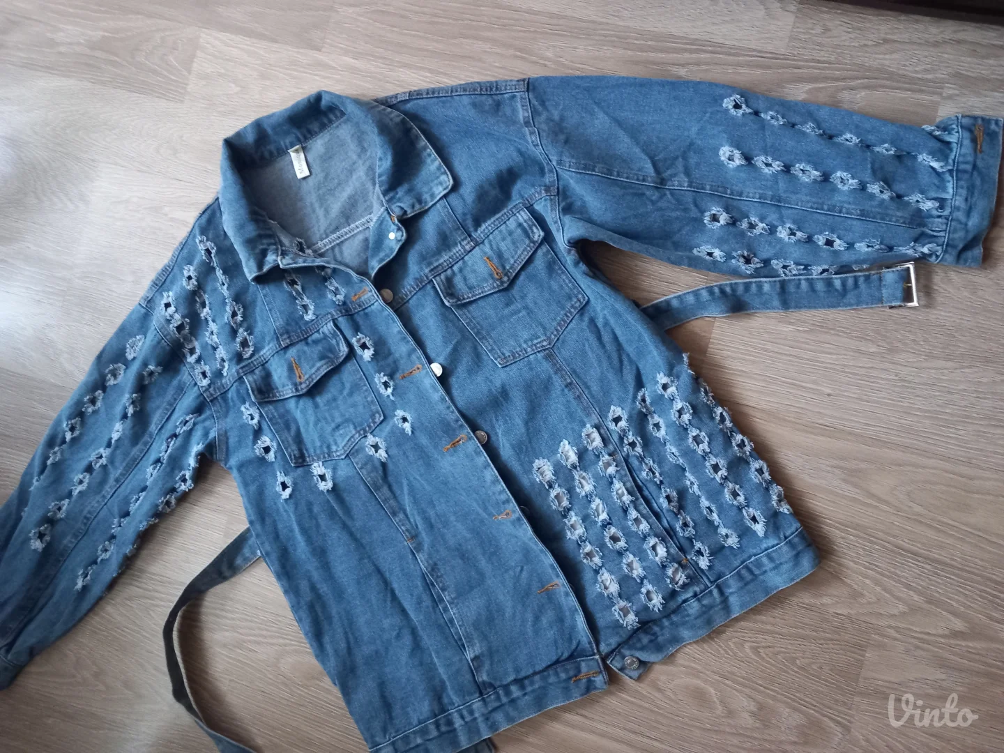 Ženska teksas jakna- nova